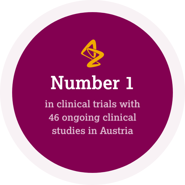 Number one in clinical trials